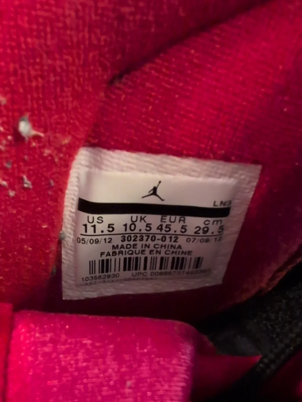 Nike Air Jordan 9 Retro Johnny Kilroy Sz 11.5